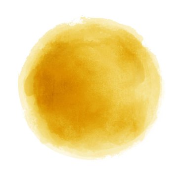 Arkaplan olarak beyaz üzerine suluboya daire