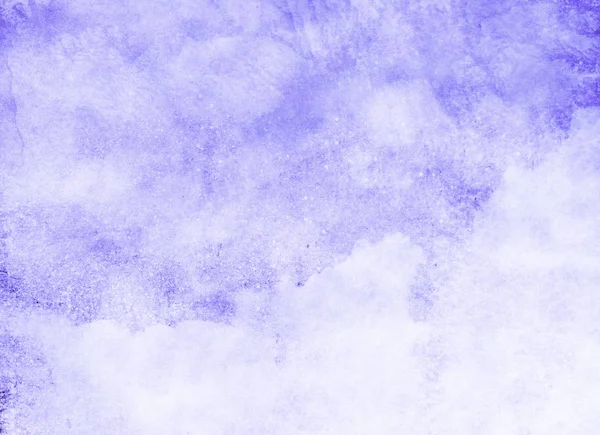Färg himmel med moln som bakgrund. Akvarell — Stockfoto