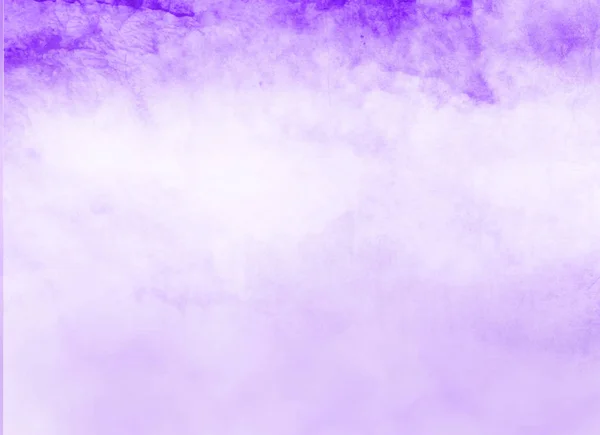 Kleur lucht met wolken als achtergrond. Waterverf — Stockfoto