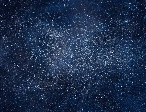 Céu noturno com estrelas como fundo — Fotografia de Stock