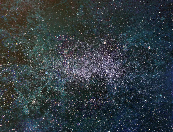 以星辰为背景的夜空 — 图库照片