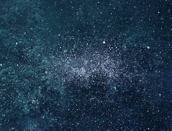 Noční obloha s hvězdami jako pozadí — Stock fotografie
