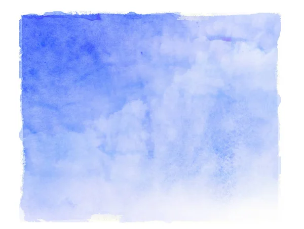 Himmel isoliert Hintergrund. Aquarell — Stockfoto