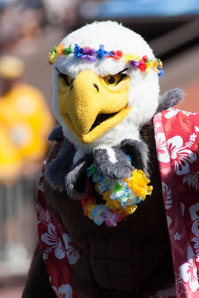 Bald Eagle Mascot Entertains Fan 2007 Nfl Pro Bowl Played — Stock Photo, Image