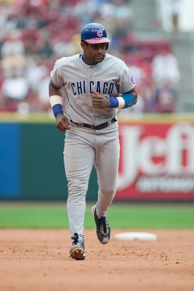 Bateador Chicago Cubs Sammy Sosa Acción Junio 2003 Contra Los — Foto de Stock