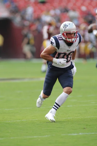 New England Patriots Wide Receiver Danny Amendola Ação Contra Washington — Fotografia de Stock