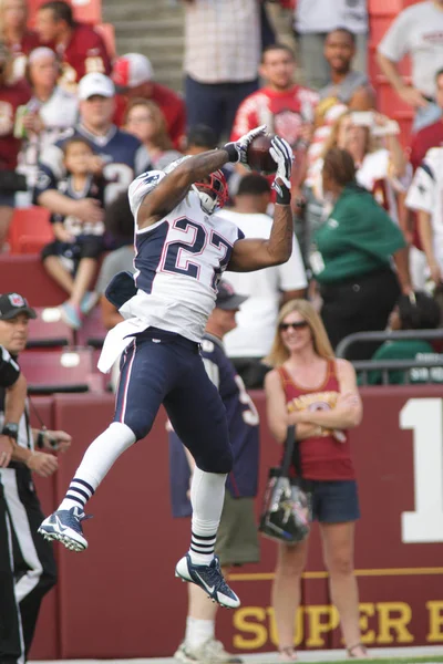 New England Patriots Defensive Back Tavon Wilson Action Washington Redskins — Foto de Stock