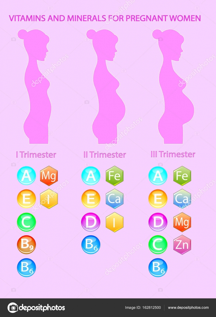 Vitamins and minerals for pregnant women.vector illustration Stock Vector Image by ©miss