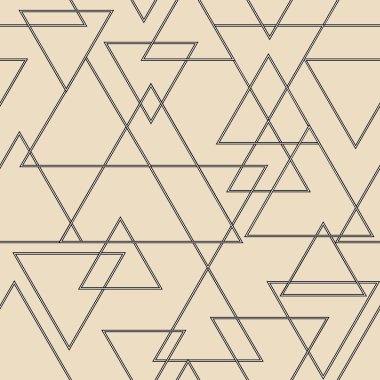 Dikişsiz desen üçgen