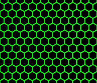 Dikişsiz altıgen desen