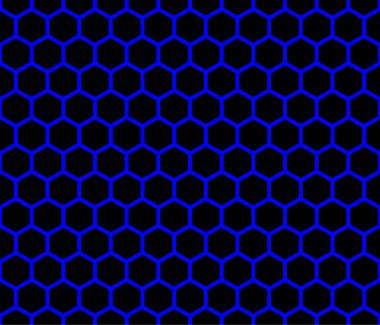 Dikişsiz altıgen desen