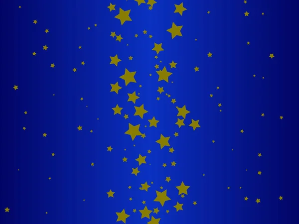 抽象的蓝色背景与魔法星星矢量 — 图库矢量图片