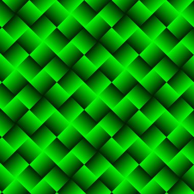 Yeşil geometrik arka plan kareler - soyut duvar kağıdı