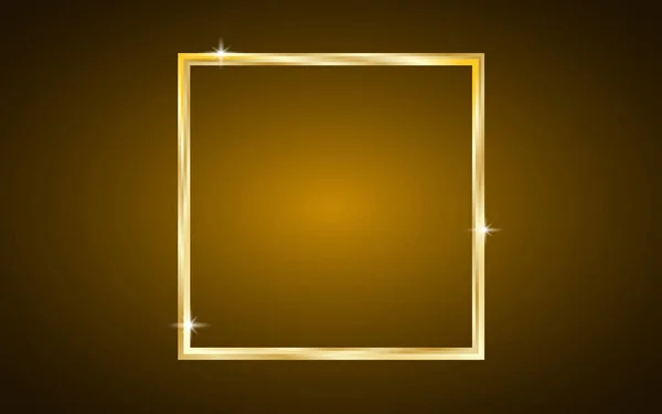 Luksusowy błyszczący złoty kwadratowy tła - geometryczne Tapety — Zdjęcie stockowe