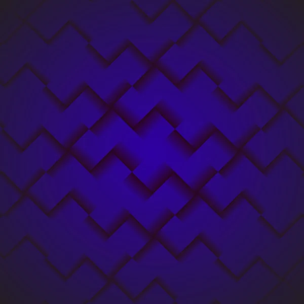 Fundo geométrico azul com quadrados - Papel de parede abstrato — Fotografia de Stock