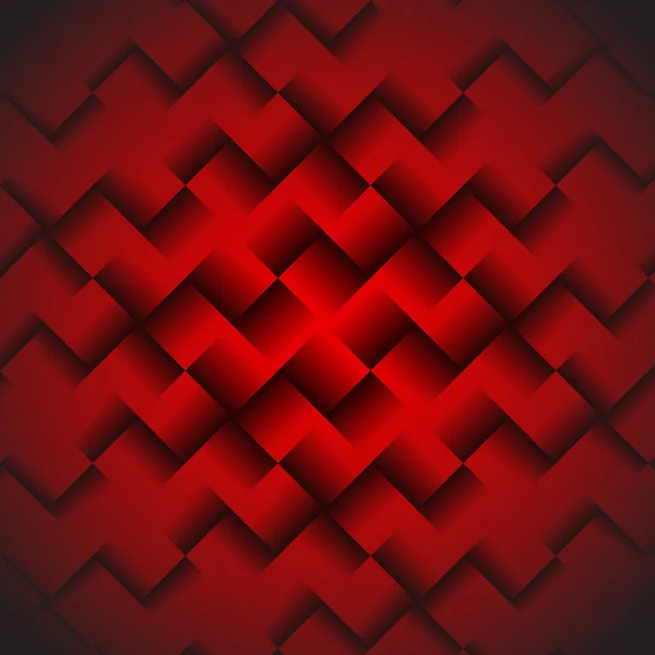 Red Geometric Background with Squares - Abstract Wallpaper — Stock Photo, Image