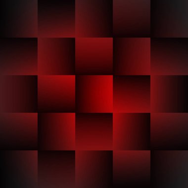 Kırmızı geometrik arka plan kareler - soyut duvar kağıdı