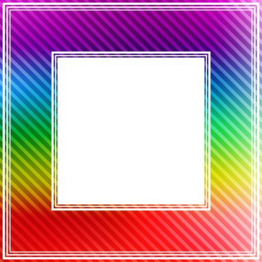 parlak renkli kenarlık