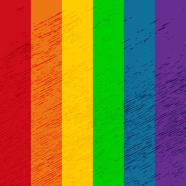 Textuur homo vlag — Stockvector