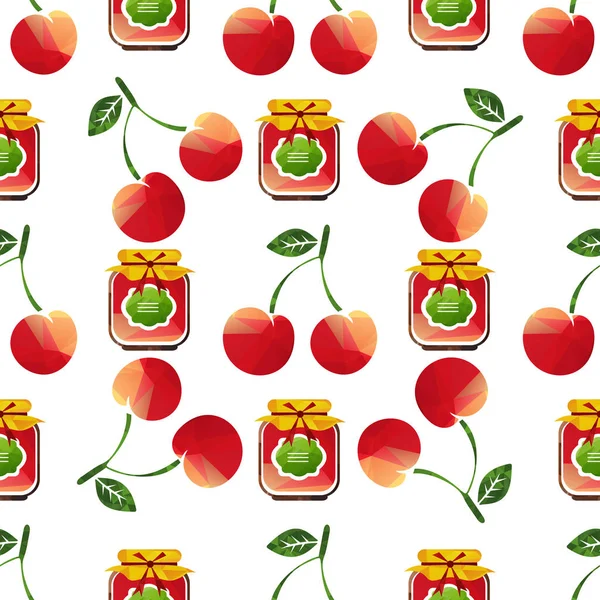 Mermelada de frutas-11 — Vector de stock