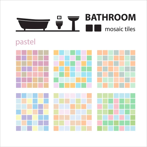 Mosaico azulejos-02 — Vector de stock