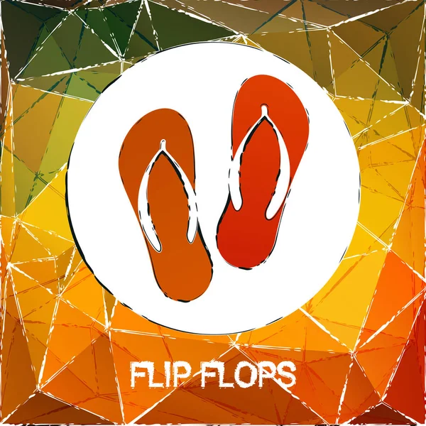 Flip flops-11 — Stockvector