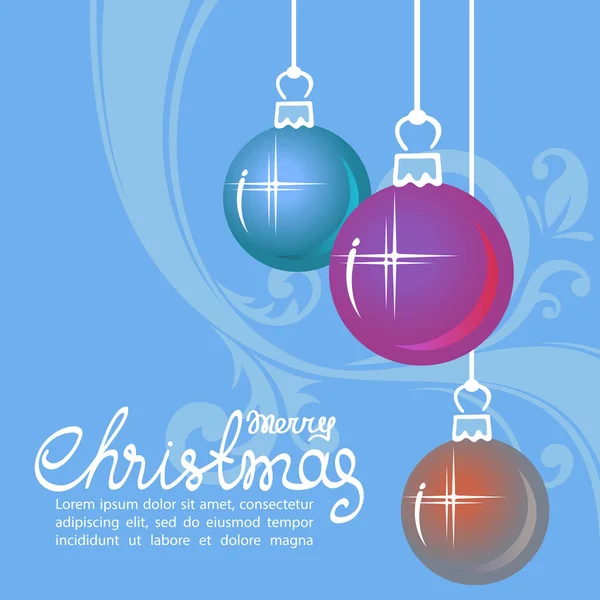 Веселого Різдва-04 — стоковий вектор