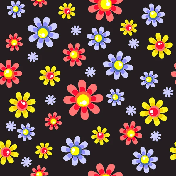 Yaz çiçek-05 — Stok Vektör