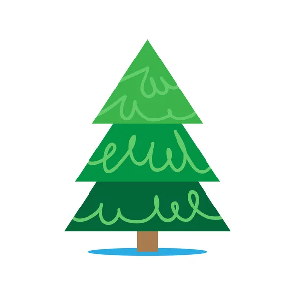 Christmas tree-05 — Stock Vector
