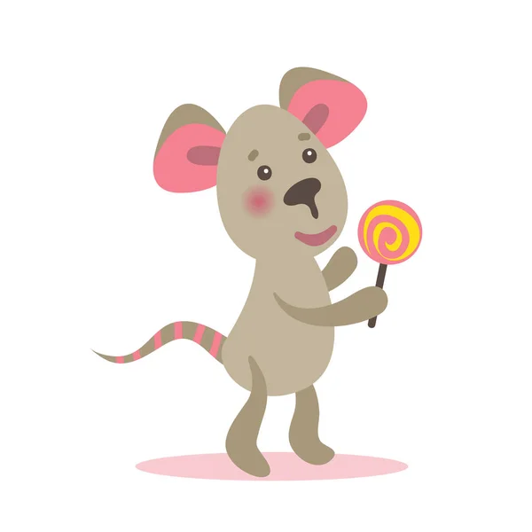 可爱的老鼠-09 — 图库矢量图片