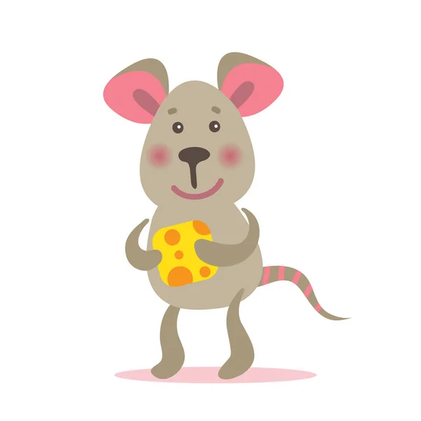 可爱的老鼠-12 — 图库矢量图片