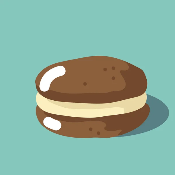 Postres dulces-06 — Vector de stock