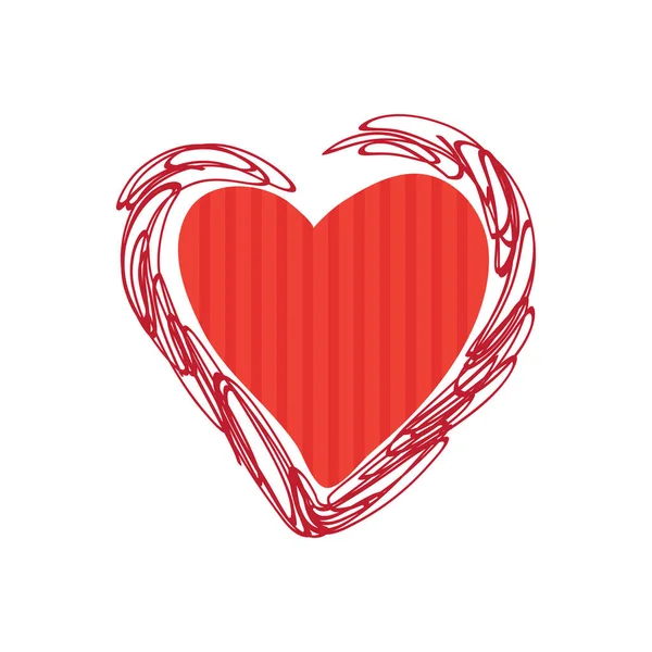Valentines coeurs-11 — Image vectorielle