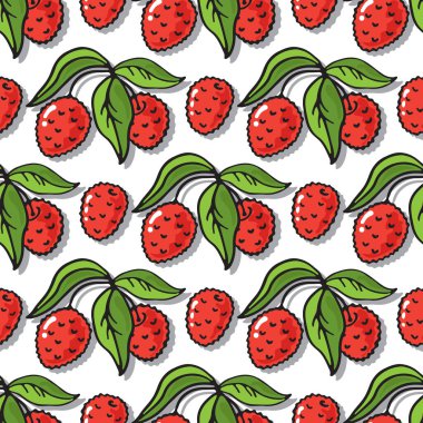 Beyaz arka planda karalama linçleri olan kusursuz bir desen. Vektör çizimi. Pankart, duvar kağıdı, ambalaj kağıdı, kumaş için tasarım ögesi.