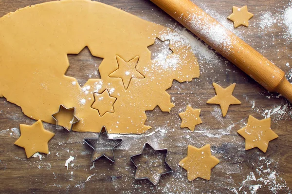 Ginger hamur gingerbread için