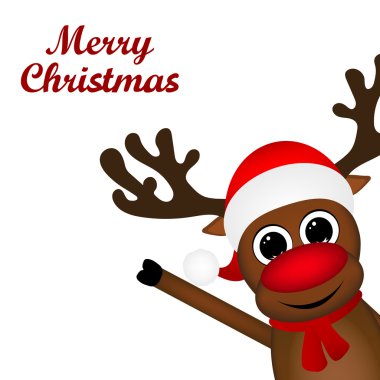 Yana doğru bakmak Ren geyiği