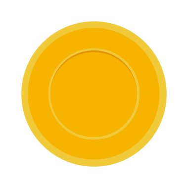 Altın madalya şampiyonu için ilk etapta. Düz simgesi, vecto