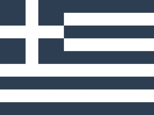 Görögország lobogója — Stock Vector