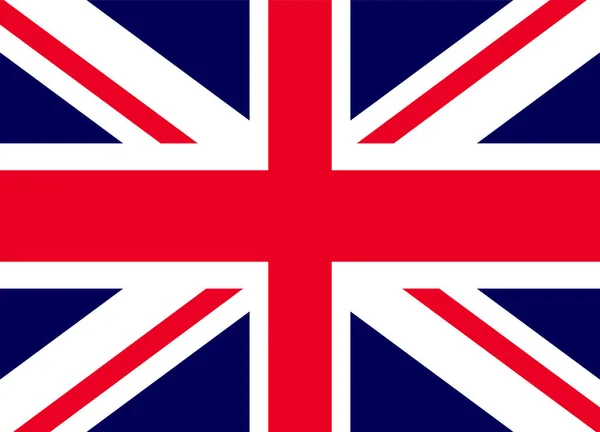 Büyük Britanya bayrağı — Stok Vektör