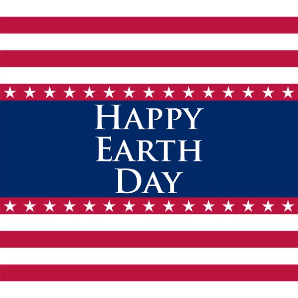 Earth Day i USA — Stock vektor