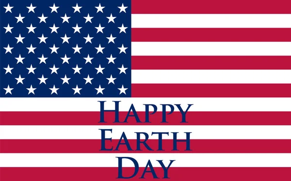 Earth Day i USA — Stock vektor