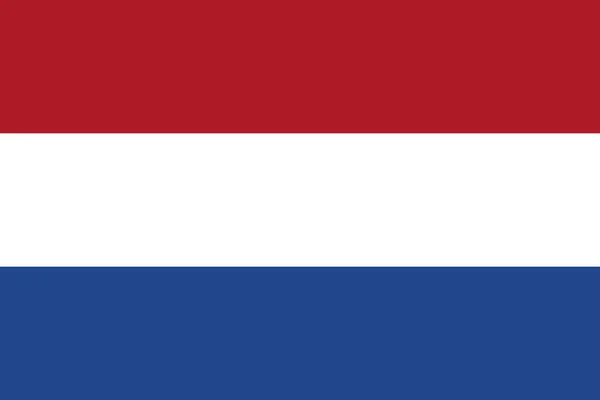 Drapeau des Pays-Bas, illustration vectorielle — Image vectorielle