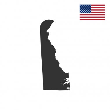 ABD'nin delaware eyalet Haritası