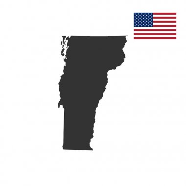 ABD'nin vermont devlet Haritası