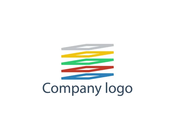 Logotipo de la empresa ilustración — Archivo Imágenes Vectoriales