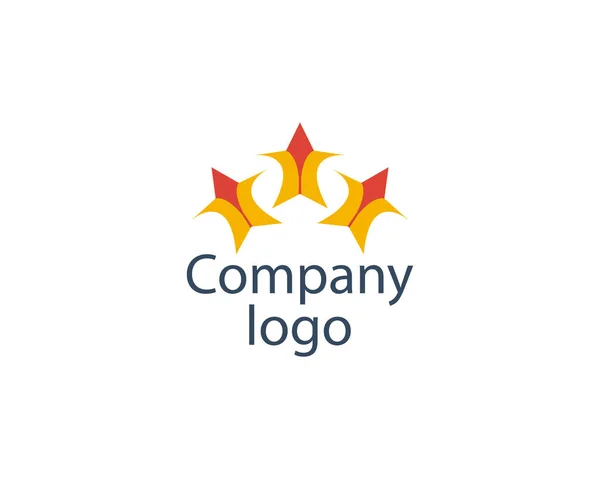 Logo de la empresa vector ilustración — Archivo Imágenes Vectoriales