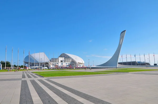 Sochi, Rusya Federasyonu - 6 Temmuz 2017 Sochi Olimpiyat Parkı — Stok fotoğraf