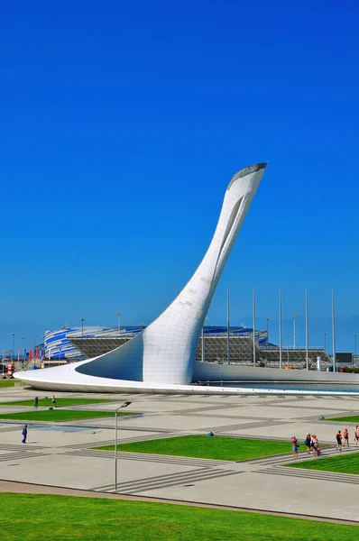 Sochi, Rusya Federasyonu - 6 Temmuz 2017 Sochi Olimpiyat Parkı — Stok fotoğraf