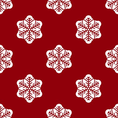 Kesintisiz beyaz Noel kar taneleri