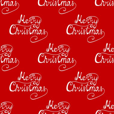 Dikişsiz desen, bir Merry Christmas kutlama